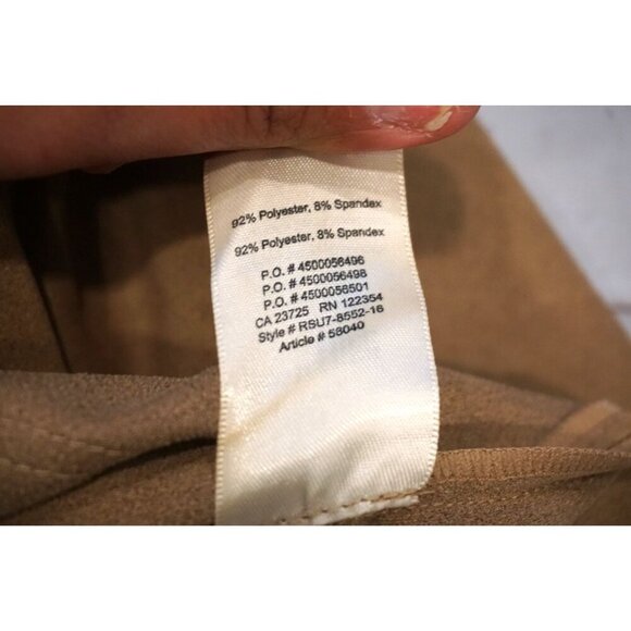 Aritzia Wilfred Free Nori Vegan Faux Suede Boxy Shift Dress Pockets - Size S - Picture 7 of 7